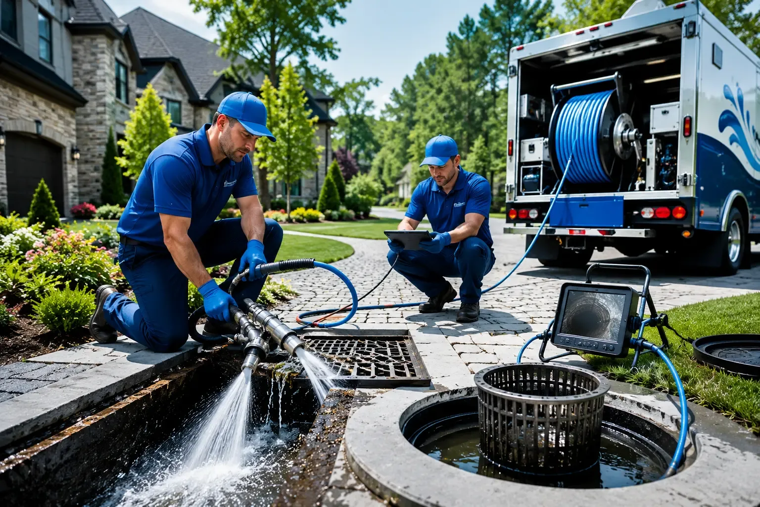 Local outdoor drain cleaning professionals in Pottsville, TX