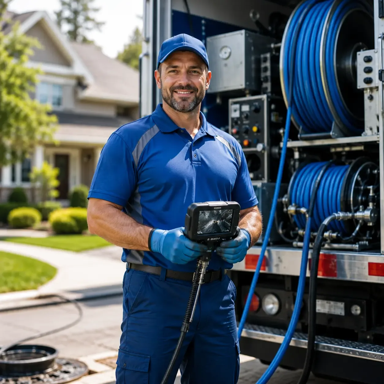 Local outdoor drain cleaning specialists in Pottsville, TX